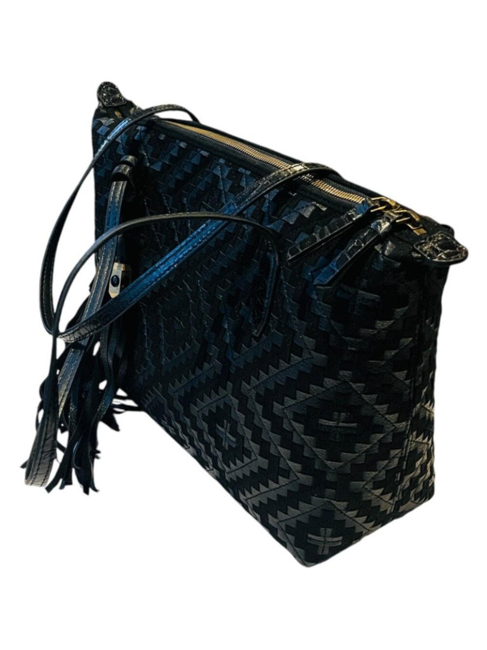 Eric Javits New York - Black Carry Purse - NEW with Tags - Picture 6 of 8